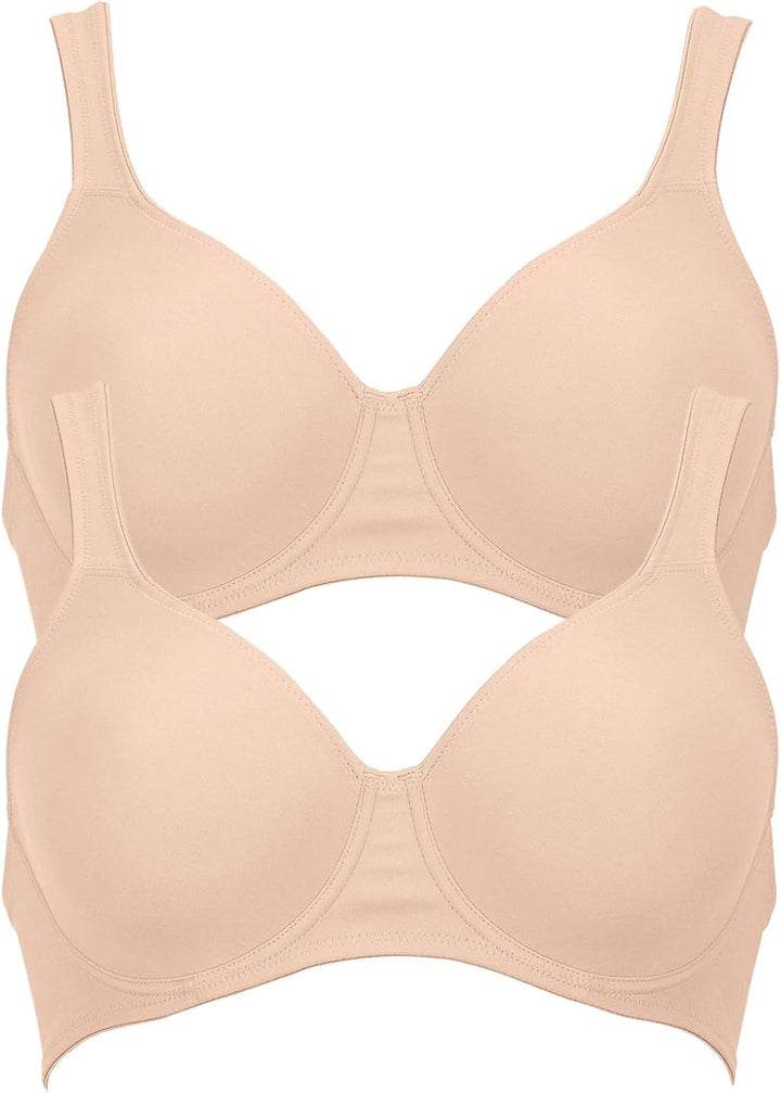 Anita 2er Sparpack Bügel BH TWIN 5490 Gr. 65-100 B-H 70B Desert Desert, 70B Desert Desert