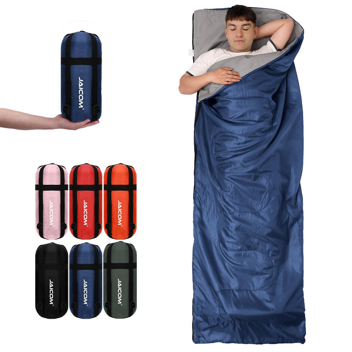 JAICOM Schlafsack - Kleines Packmass Deckenschlafsack, Sommerschlafsack 800g | Leicht &amp; Dünn Schlafs