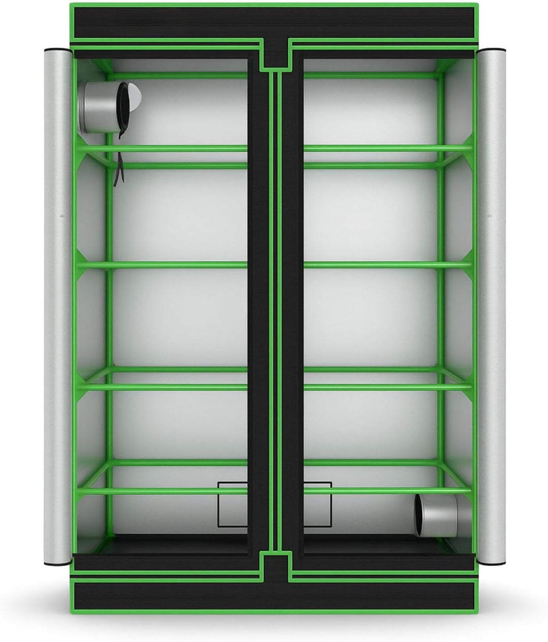 Weedness Dark Box Grow-Box für Indoor-Zucht 120x40x200 cm Propagator - Zuchtzelt Growschrank Growzel