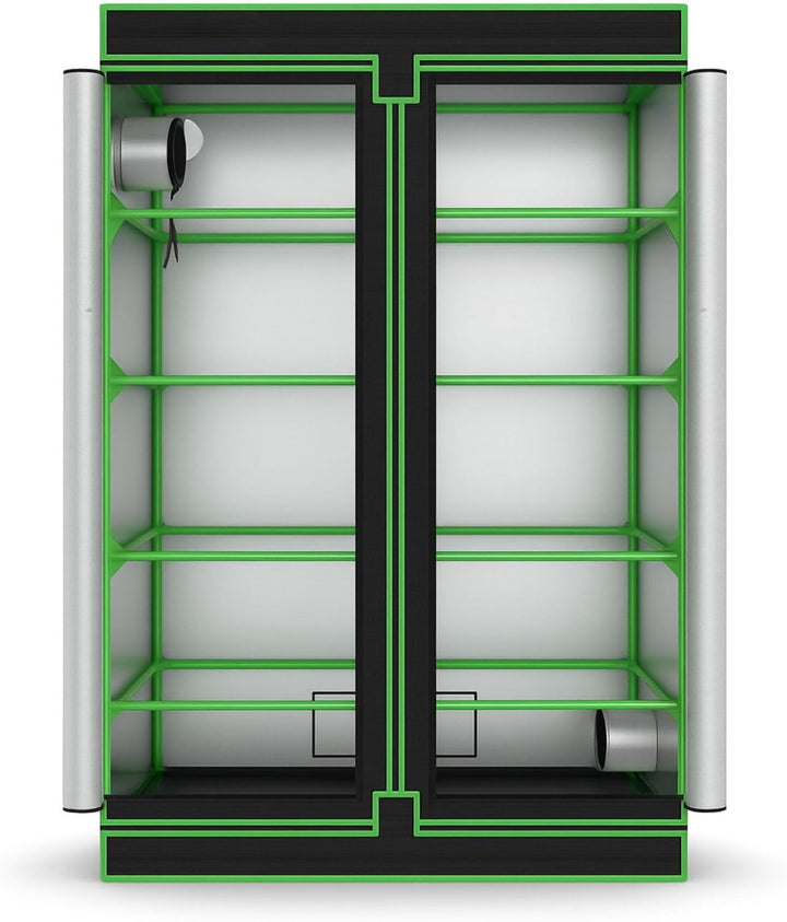 Weedness Dark Box Grow-Box für Indoor-Zucht 120x40x200 cm Propagator - Zuchtzelt Growschrank Growzel
