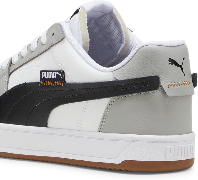 PUMA Unisex Caven 2.0 WIP Sneaker 37 EU Puma White Puma Black Smokey Gray, 37 EU Puma White Puma Bla