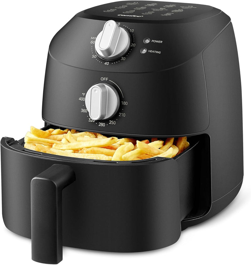 Midea Heissluftfritteuse 2L,1150W Airfryer, Frittieren ohne Öl, Heissluft Fritteusen, Automatische A