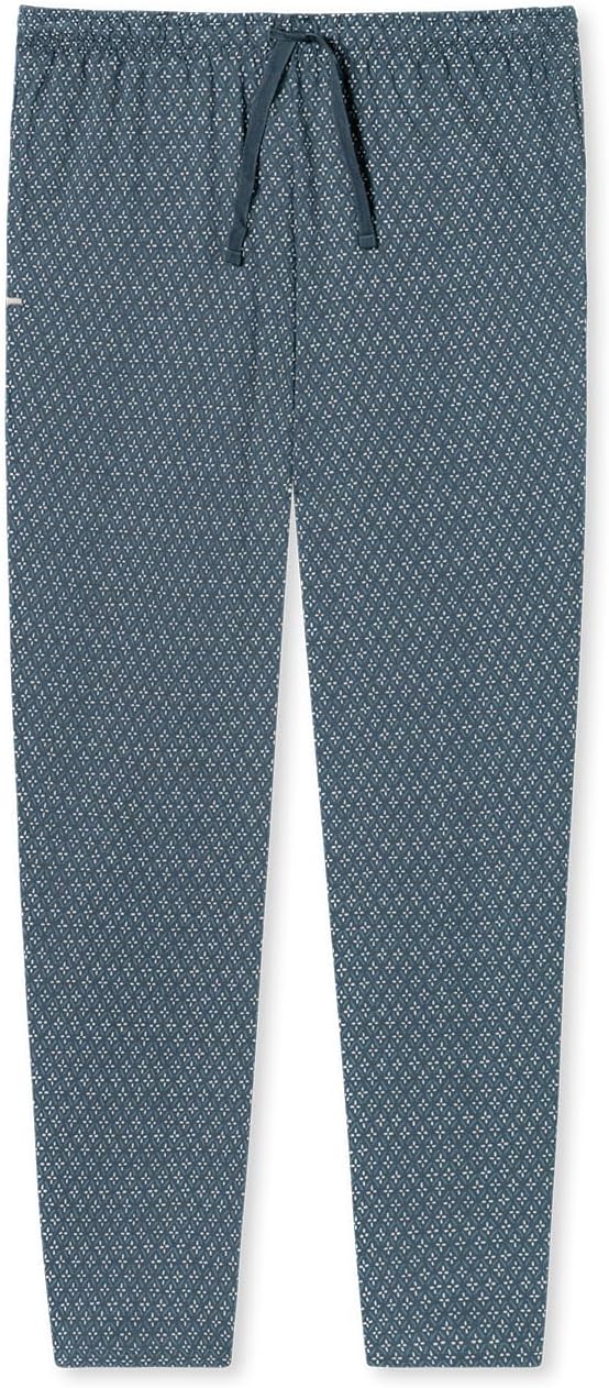 Schiesser Herren Lange Schlafhose-Mix + Relax Pyjamaunterteil 50 Jeansblau_180289, 50 Jeansblau_1802