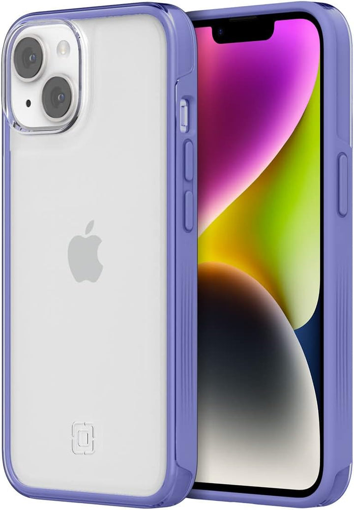 Incipio Organicore Clear Handyhülle für iPhone 14, Lavendelviolett/Transparent, Lavendelviolett/tran