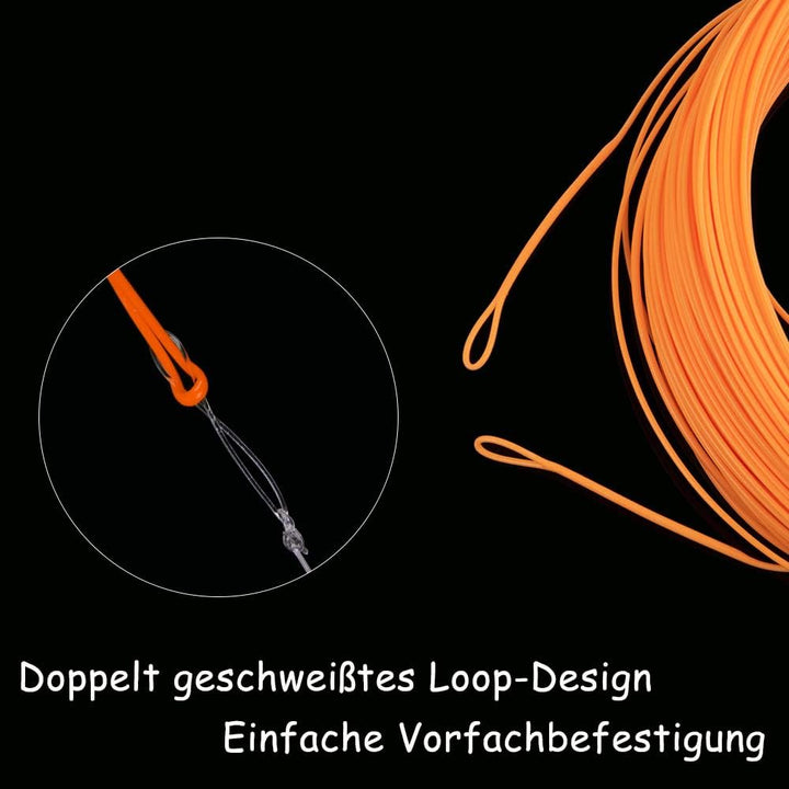Goture Fliegenschnüre-Fliegenschnur - Schwimmende Fliegenschnur-Fliegenfischen Schnurgewicht nach vo