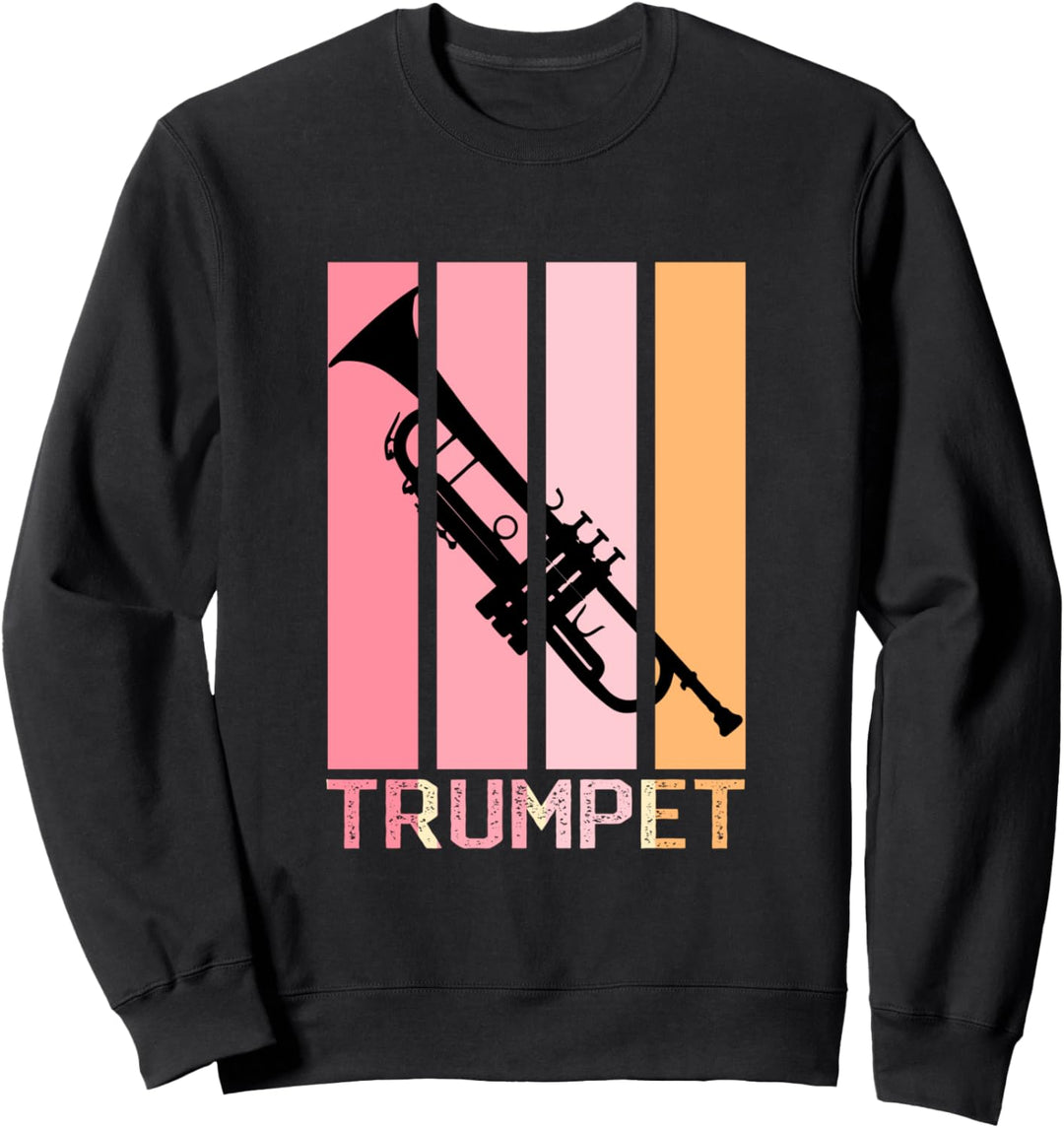 Just A Girl Who Loves Trumpet Player Band Mom Sweatshirt