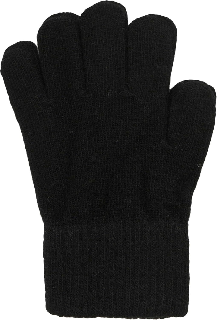 Celavi Unisex Kinder Magic Gloves 5-pack Mittens, Schwarz, 7 EU