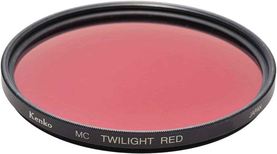 Kenko Objektivfilter mit Farbeffekt MC Twilight RED 77mm, Erzeugt inspirierende Farben am Abendhimme