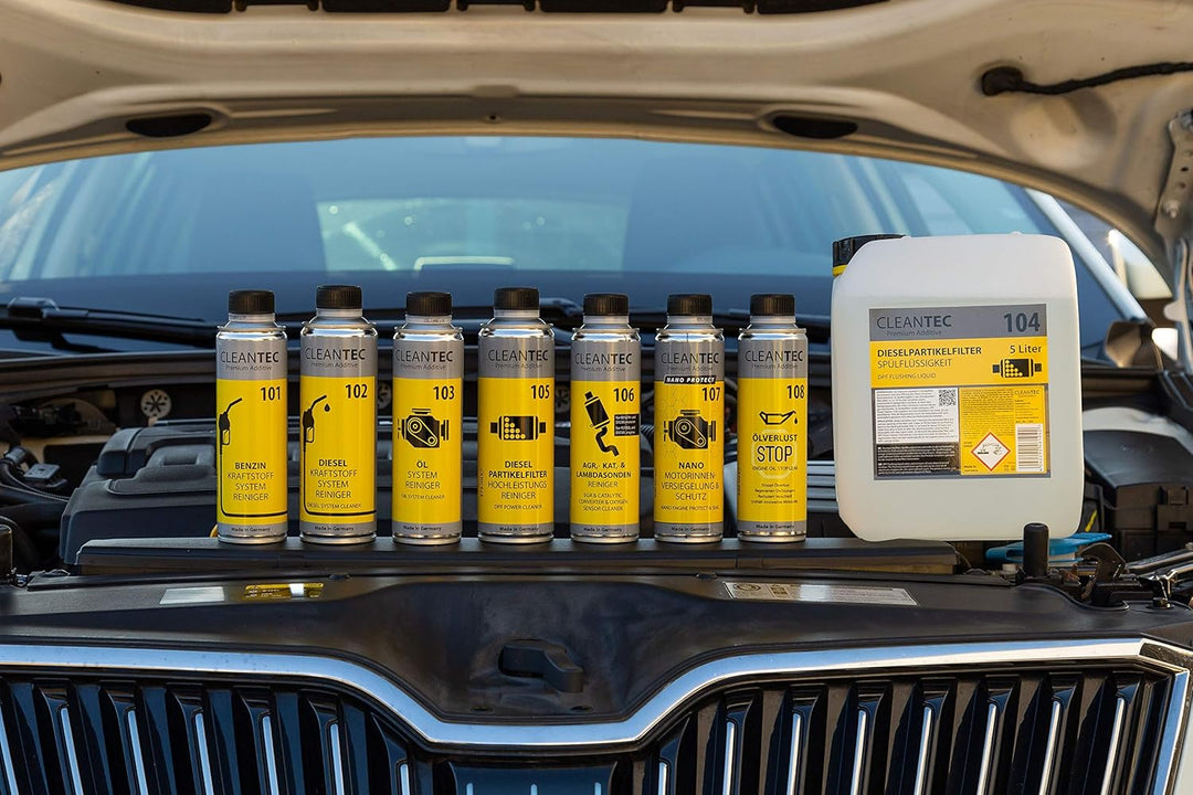 CleanTEC 105 DPF Partikelfilter Dieselpartikelfilter Reiniger, Schutz und Reinigung für Diesel und D