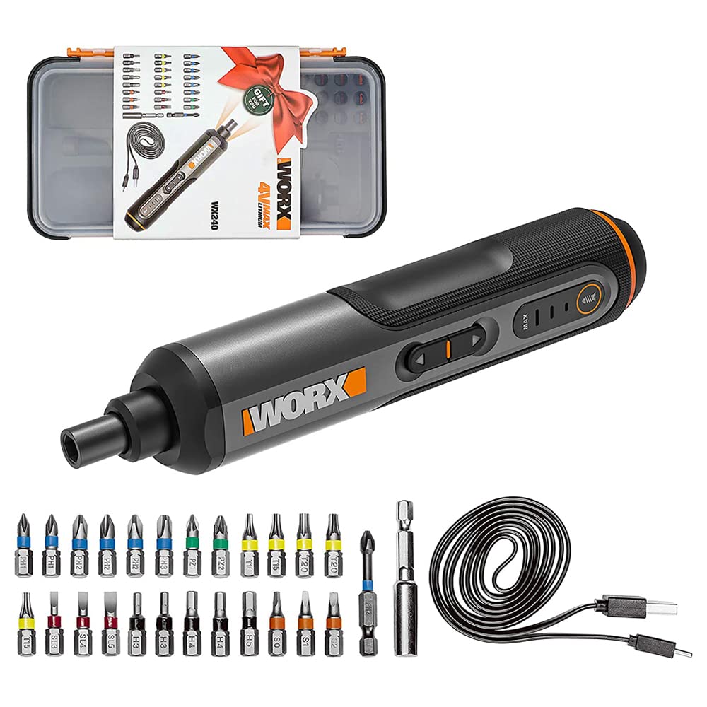 Akkuschrauber 4V WORX | WX240 - mit Akku | 1,5Ah Dual LED