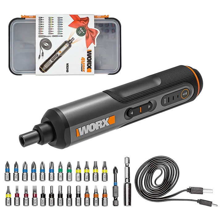 Akkuschrauber 4V WORX | WX240 - mit Akku | 1,5Ah Dual LED