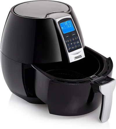 Princess Heissluftfritteuse mit 3,2 Liter, Digitalem Display, 8 Programme, 1500 Watt, Ohne Öl, Air F