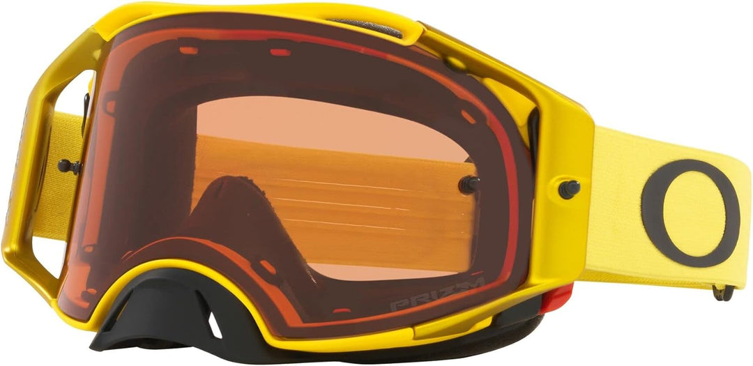 Oakley Unisex Airbrake Mx MX Goggle (1er Pack) L Moto Yellow, L Moto Yellow