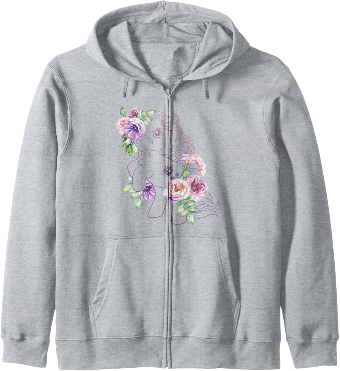 My Little Pony Original Retro Floral Pony Outline Kapuzenjacke
