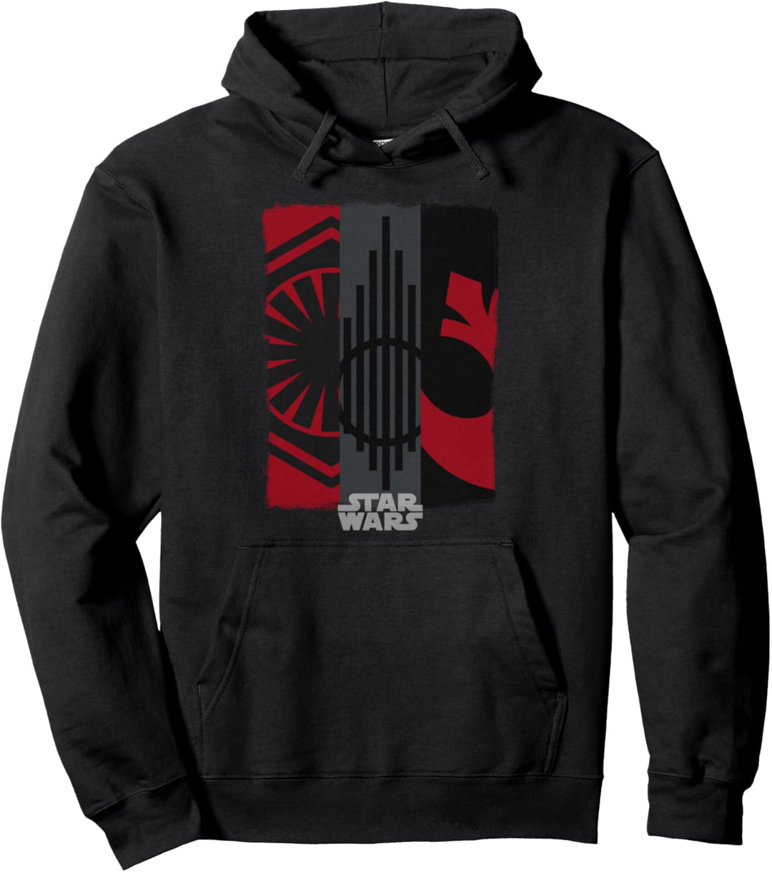 Star Wars The Force Awakens Triple Emblem Pullover Hoodie