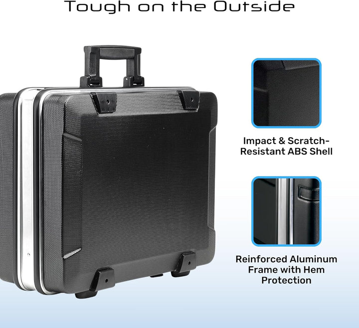 B&W Werkzeugkoffer Go Pockets, 120.04/P (Lieferung erfolgt ohne Werkzeug), tool.case ABS.360.PT Go -
