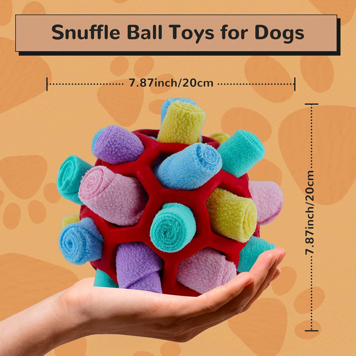 Schnüffelball für Hunde, Schnüffelteppich Schnüffelspielzeug Interaktive Hundespielzeug tragbarer Ha