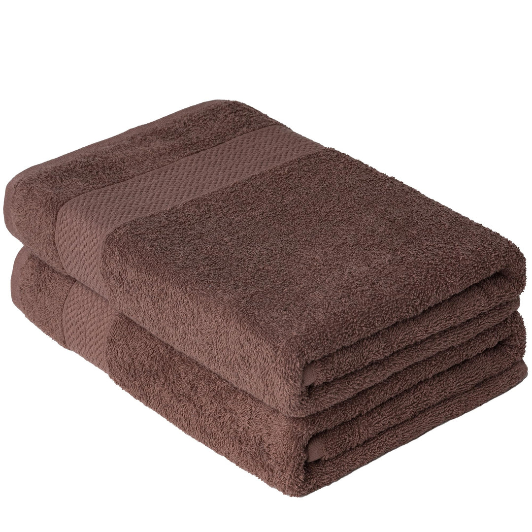 Brielle Handtuch-Set aus 100% Baumwolle - 2 Duschtücher 70x140 cm, Baumwolle Sehr saugfähige Handtüc