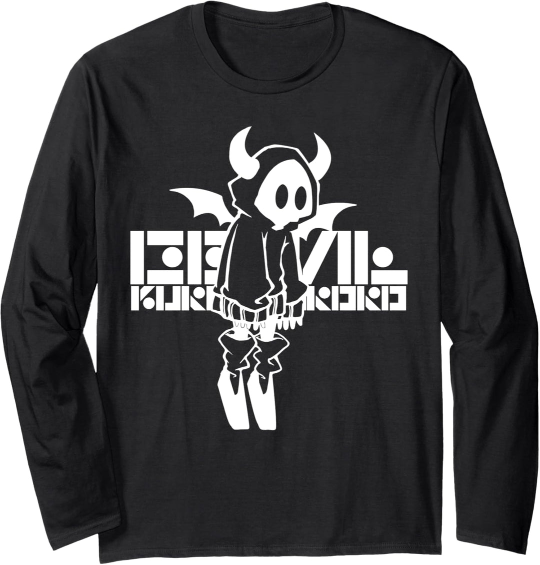 nog-T-0004-Teufelsschwarz Langarmshirt