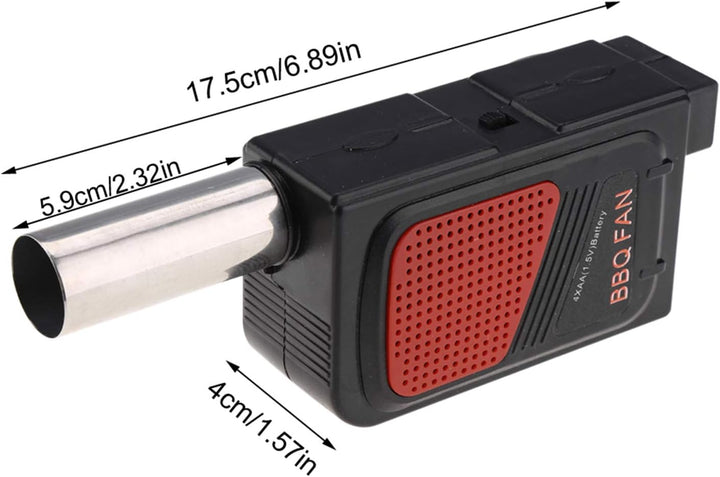 Elektrischer BBQ-Lüfter, BBQ-Gebläse BBQ-Lüfter-Luftgebläse Tragbarer elektrischer BBQ-Lüfter Grill
