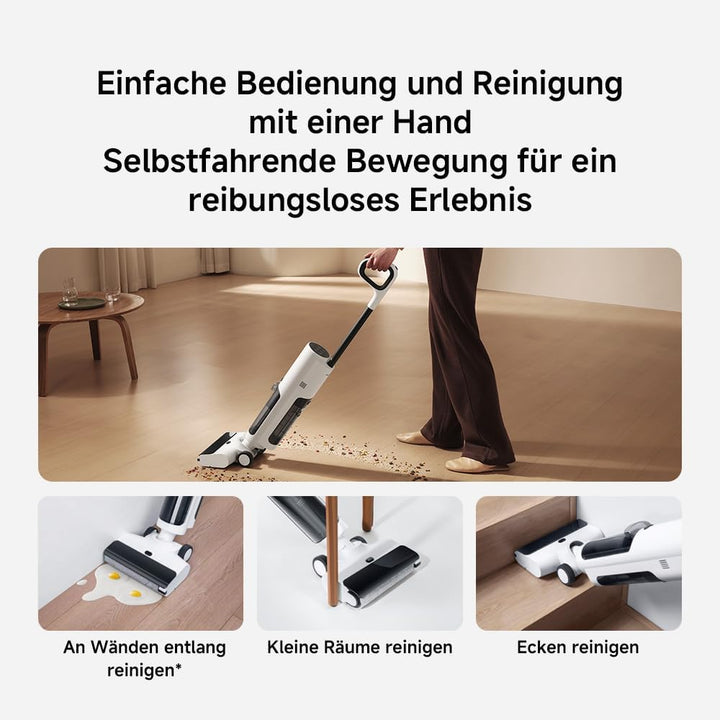 Xiaomi Truclean W20 Kabelloser 3-in-1 Nass-Trocken-Sauger, 15.000Pa Saugleistung, Selbstreinigung &