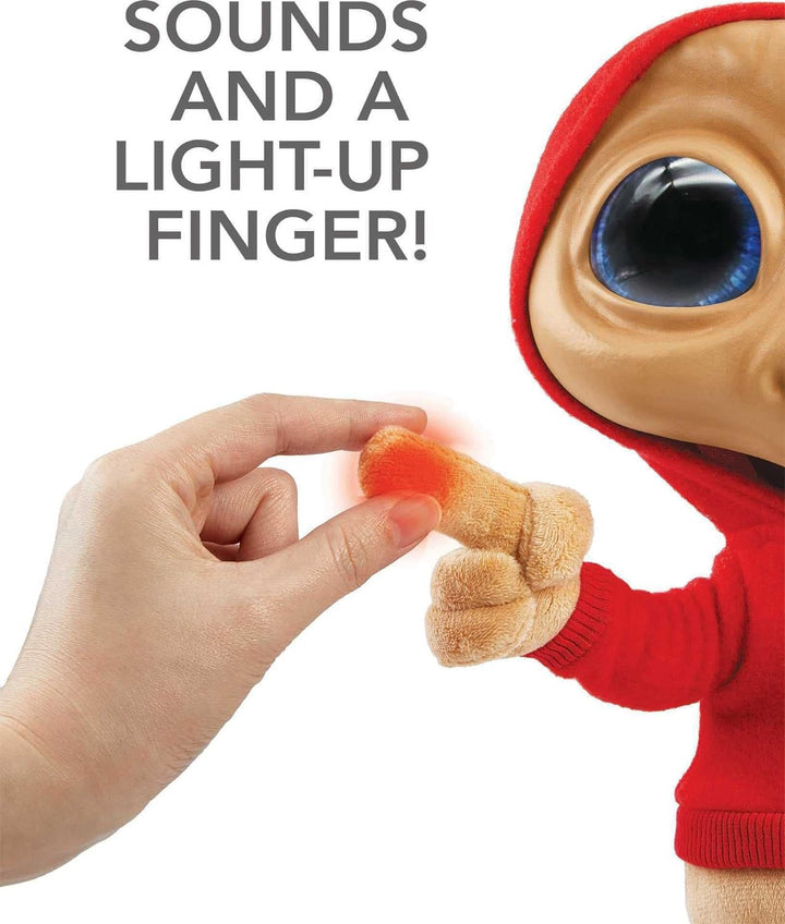 Mattel E.T. The Extra-Terrestrial 40th Anniversary Plush Figure with Lights and Sounds, Soft Toy fo