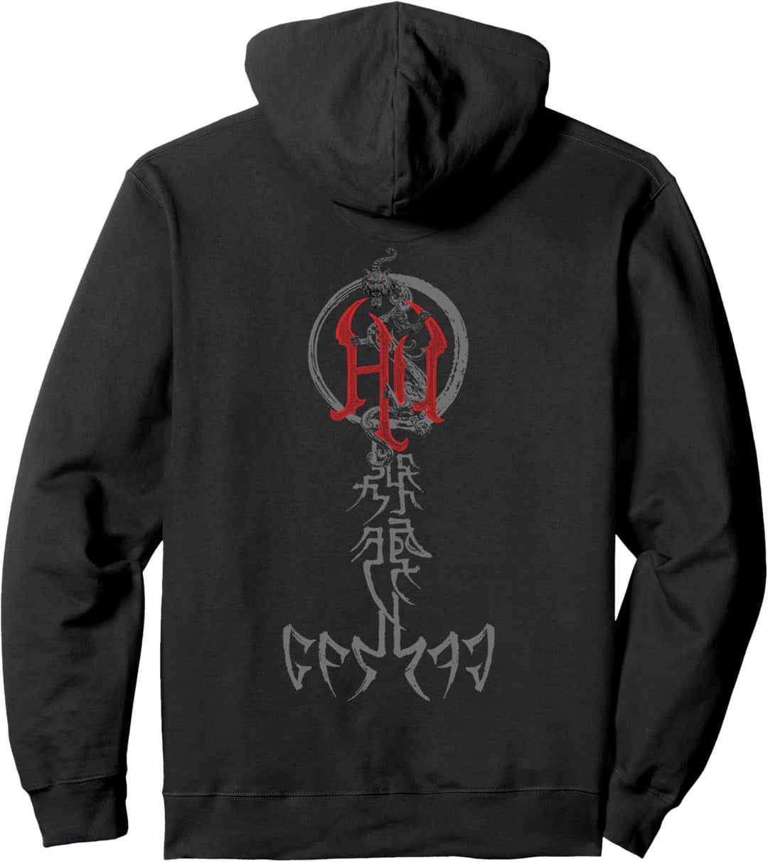 The Hu - Band Front Back Print Pullover Hoodie