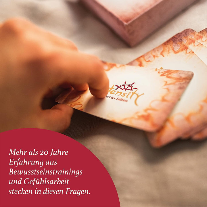 Intensity - Tiefgründiges Fragekartenspiel für authentische Verbundenheit in alltäglichen Beziehunge