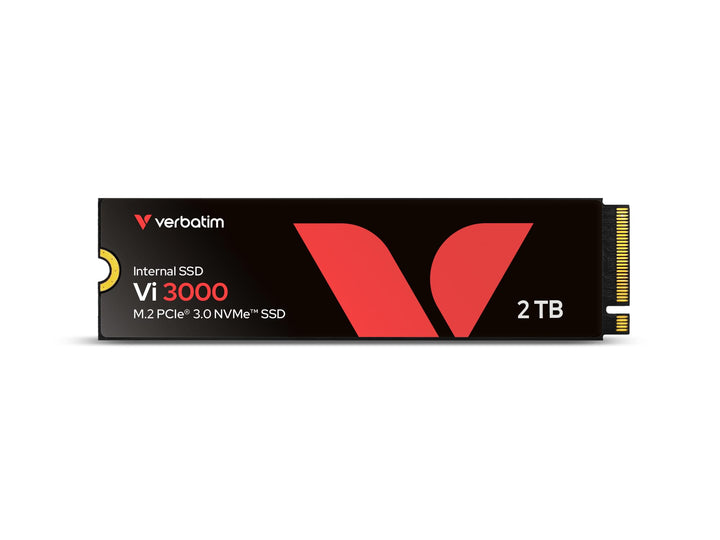 Verbatim Vi3000 NVMe M.2 Internal SSD, internes SSD-Laufwerk mit 2 TB Datenspeicher, Solid State Dri