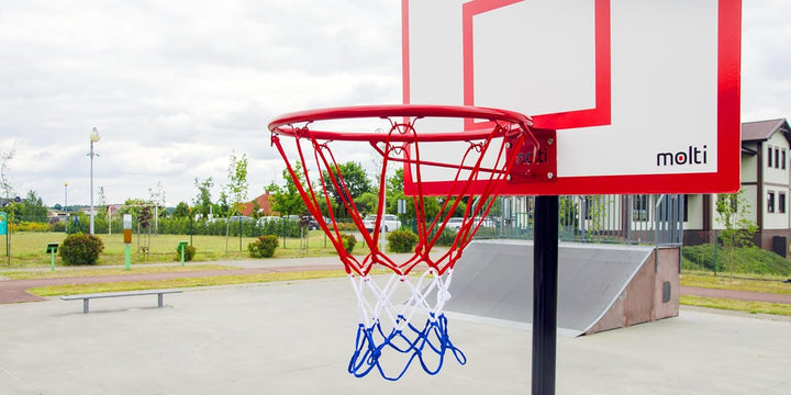 molti HangRing Ø45cm Ø37cm Basketballring Set mit Ball Basketballkorb BasketballNetz und Befestigung