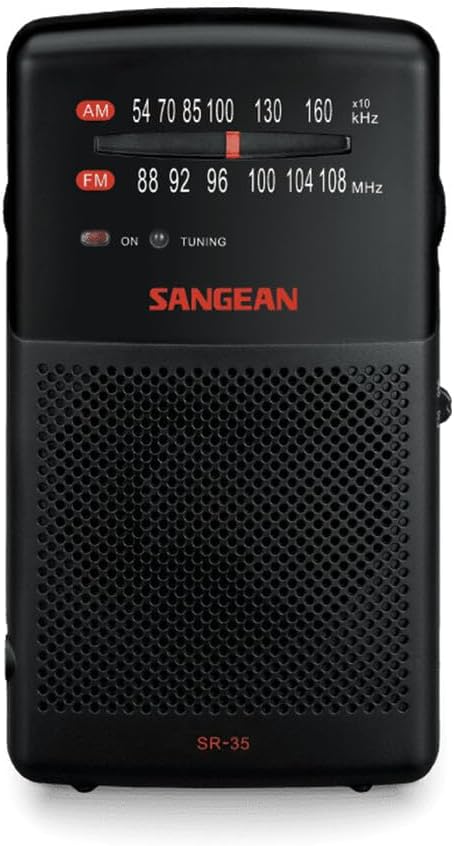 Sangean SR-35 Pocketradio, Taschenradio, Tragbares Mini-radio