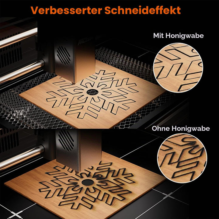 Creality Waben-Lasertisch für Falcon A1 Lasergravierer, Wabenplattform für Lasergravur- und Schneide