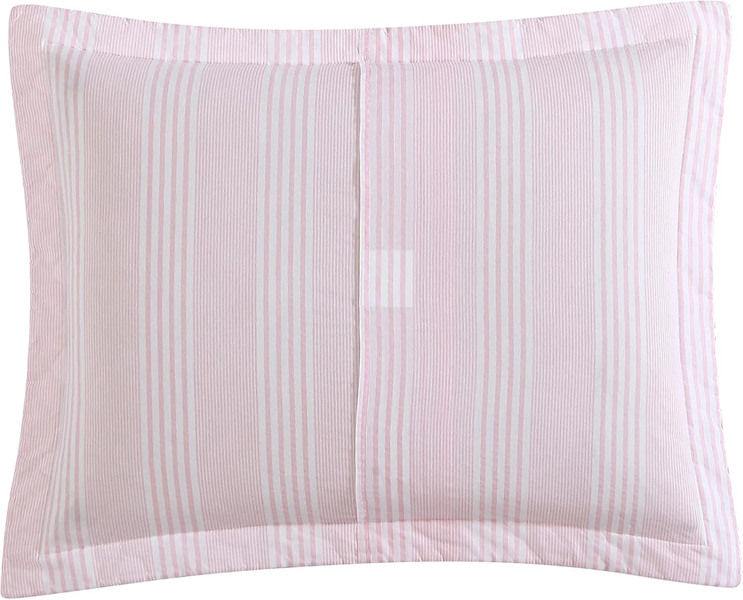 Laura Ashley - Bettwäsche-Set für Doppelbett, wendbare Baumwoll-Bettwäsche mit passendem Kissenbezug
