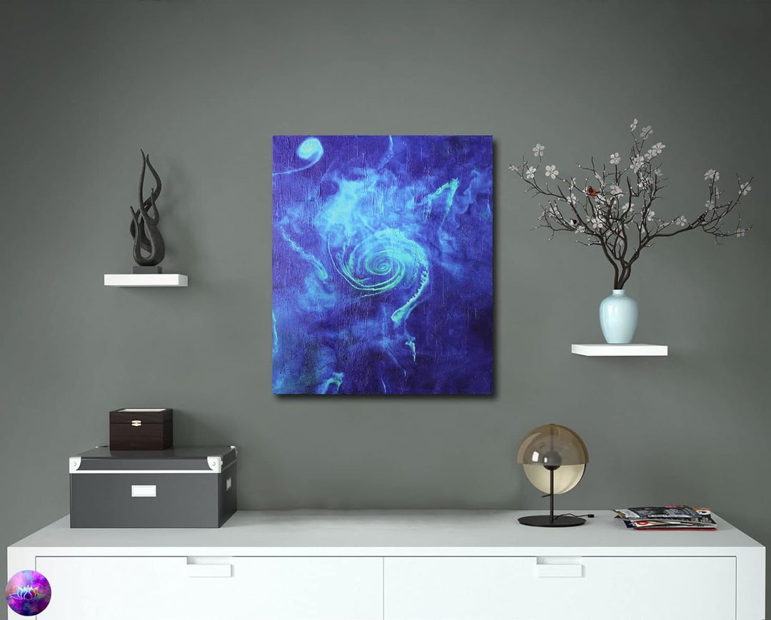 Original Gemälde Abstrakte Malerei Unikat - Strukturgemälde Acrylgemälde Moderne Kunst Wandkunst Hom