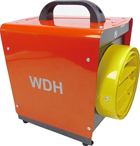 Aktobis Heizgebläse WDH-BGP031S mit 3.000 Watt (230 V) und Schlauchanschluss, 3.000 Watt (230 V)
