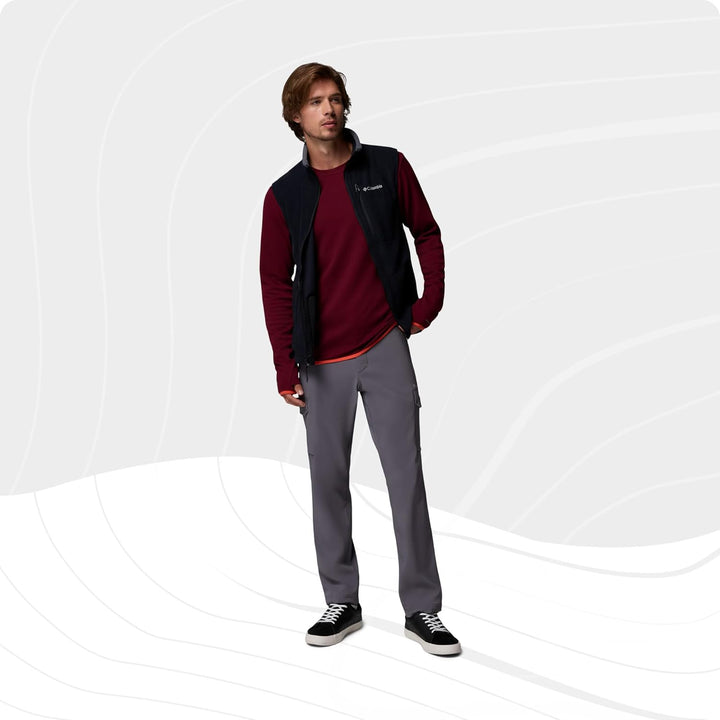 Columbia Herren Fast Trek Fleeceweste Fleece-Weste S Black - 009, Fleece-Weste S Black - 009