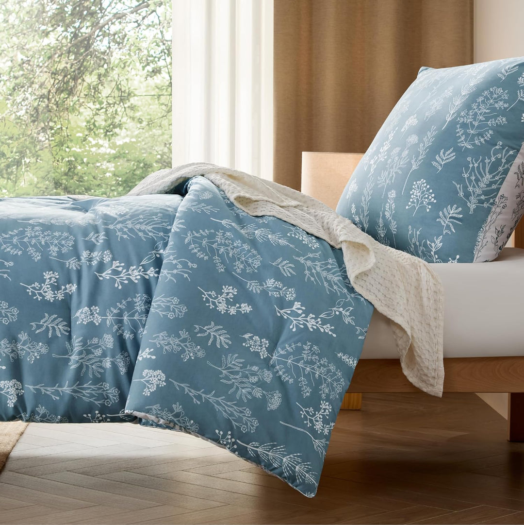 BEDSURE Bettdecke Ohne Bezug 135x200 - Bettdecke 135x200 mit Kissenbezug 80x80-2-teilig-Bettdecken-S
