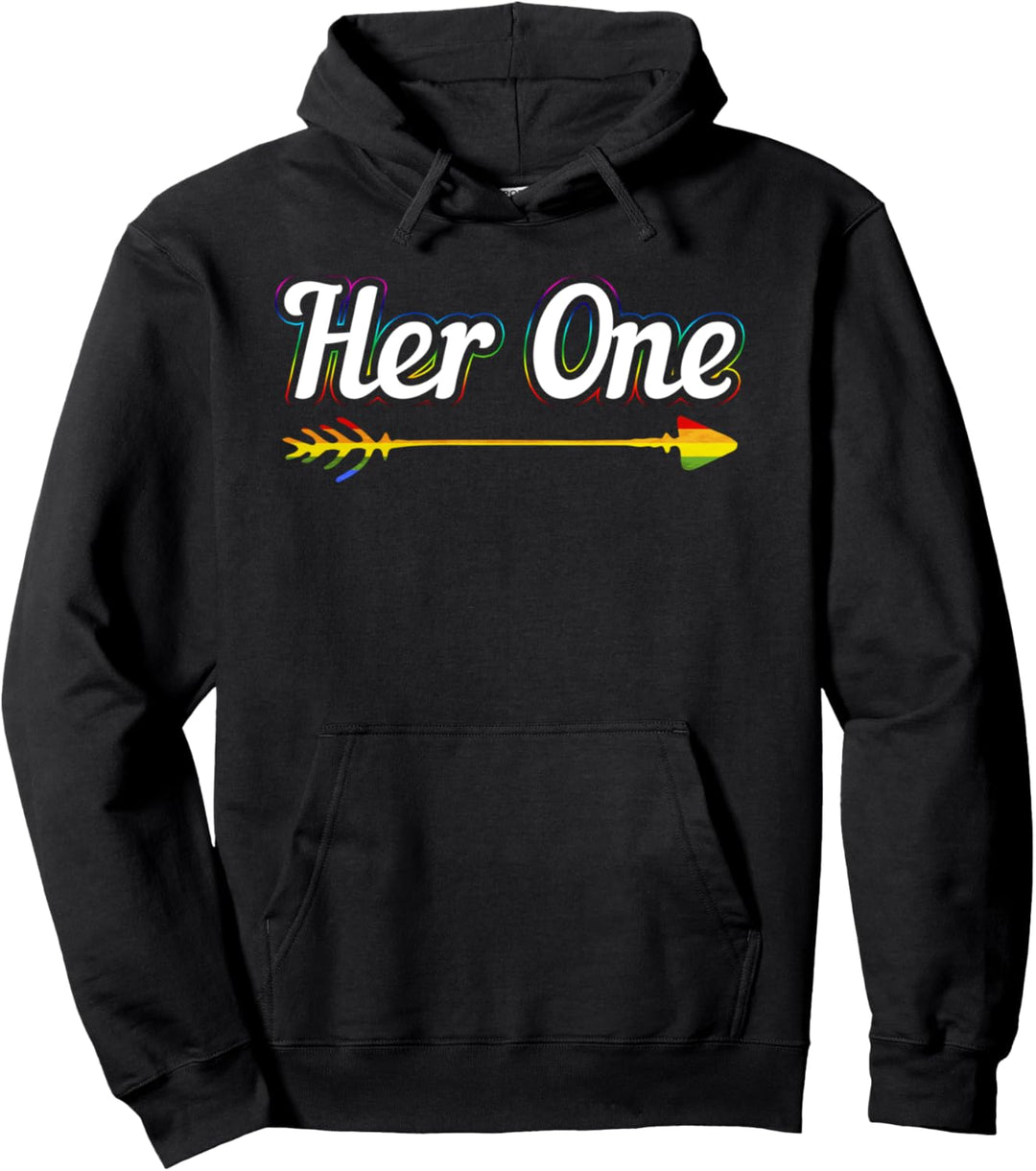 Lesben Bi Lesbisches Pärchen Paar LGBT Gay Pride Parterlook Pullover Hoodie