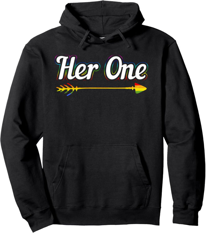 Lesben Bi Lesbisches Pärchen Paar LGBT Gay Pride Parterlook Pullover Hoodie