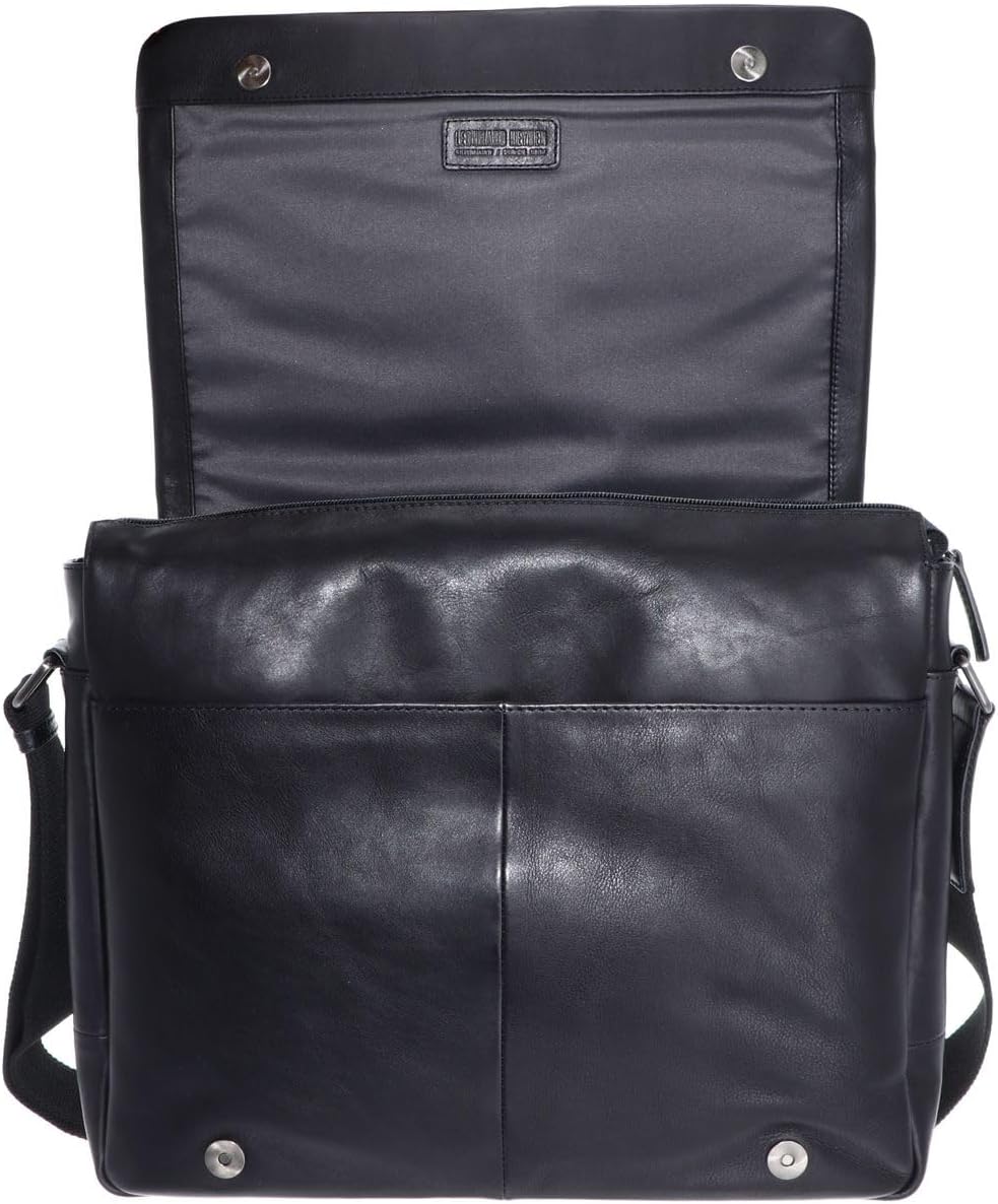 Leonhard Heyden Hamburg - Umhängetasche L 13" 38 cm black