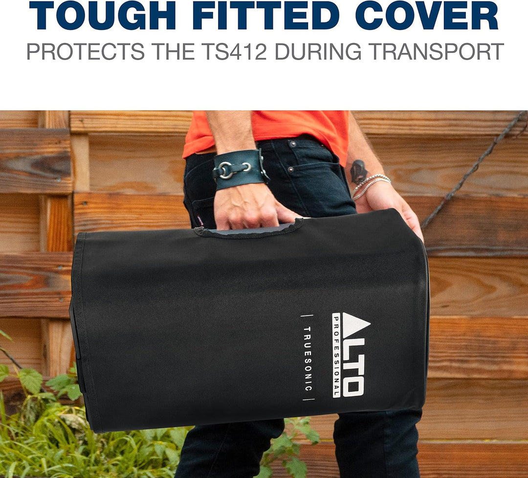 Alto Professional TS412 Cover – Langlebige Schutzhülle für TS412 aktiven PA-Lautsprecher, TS412