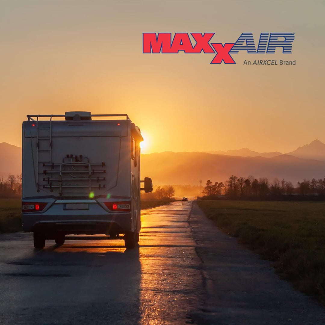 Maxxair FANMATE 00-955001 Lüfter-/Entlüftungsabdeckung mit EZ-Clip-Hardware, konstanter Luftstrom, s