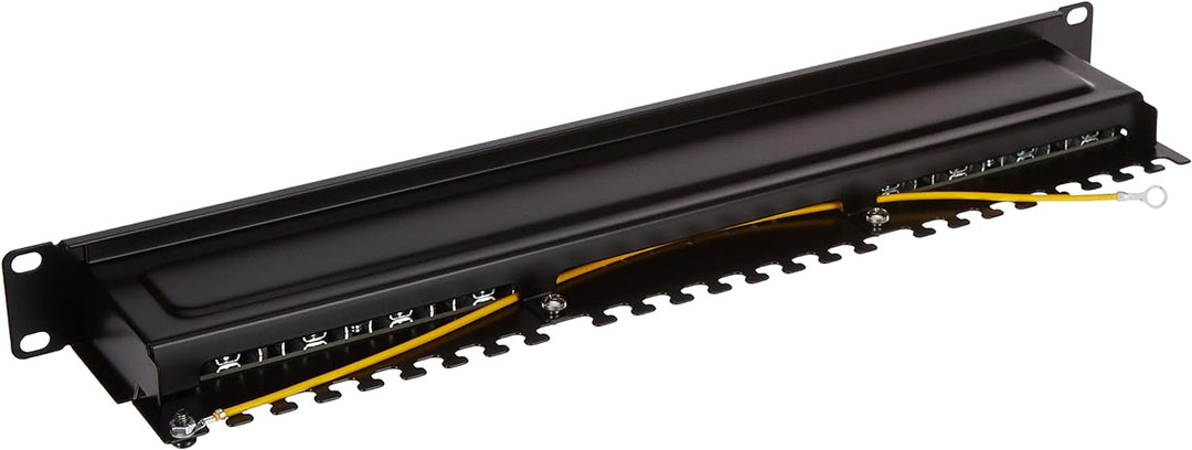 Delock 19″ Patchpanel 16 Port Cat.6A 1 HE schwarz