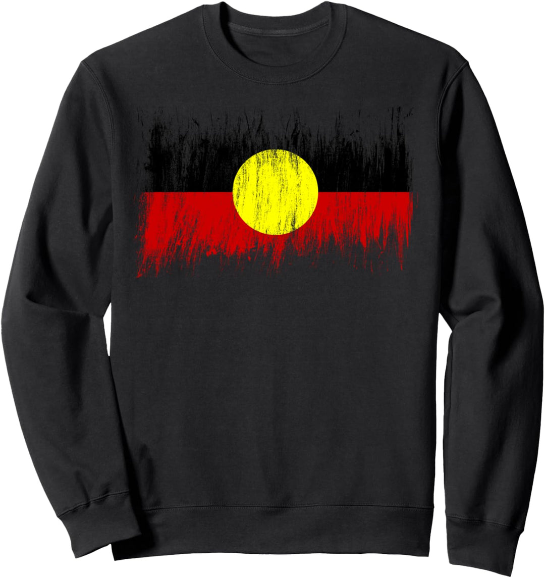 AUSTRALIA ABORIGINAL FLAG ABORIGINE AUSSIE Sweatshirt
