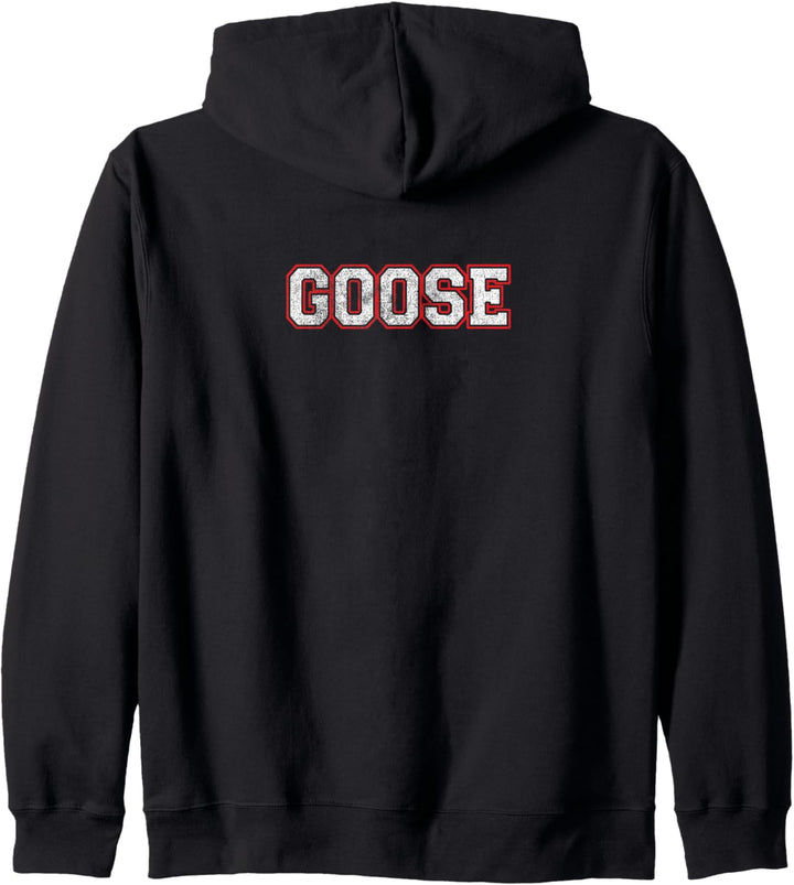 Top Gun Goose und Logo Kapuzenjacke