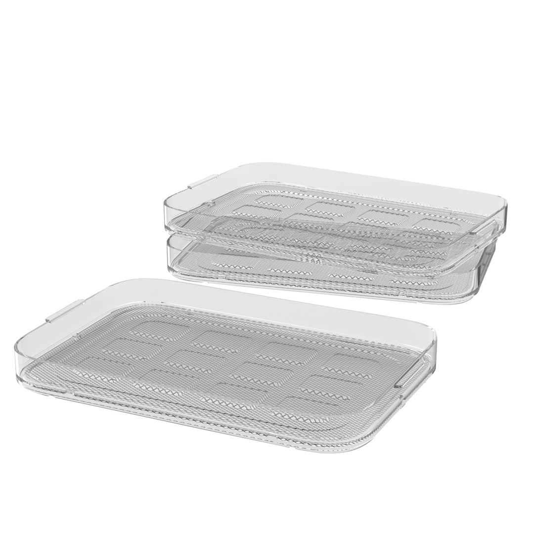 WMF Küchenminis Dörrgitter Set 3-teilig, 27,7 x 17,6 x 7,1 cm 3 Dörrgitter, Zubehör für den Küchenmi