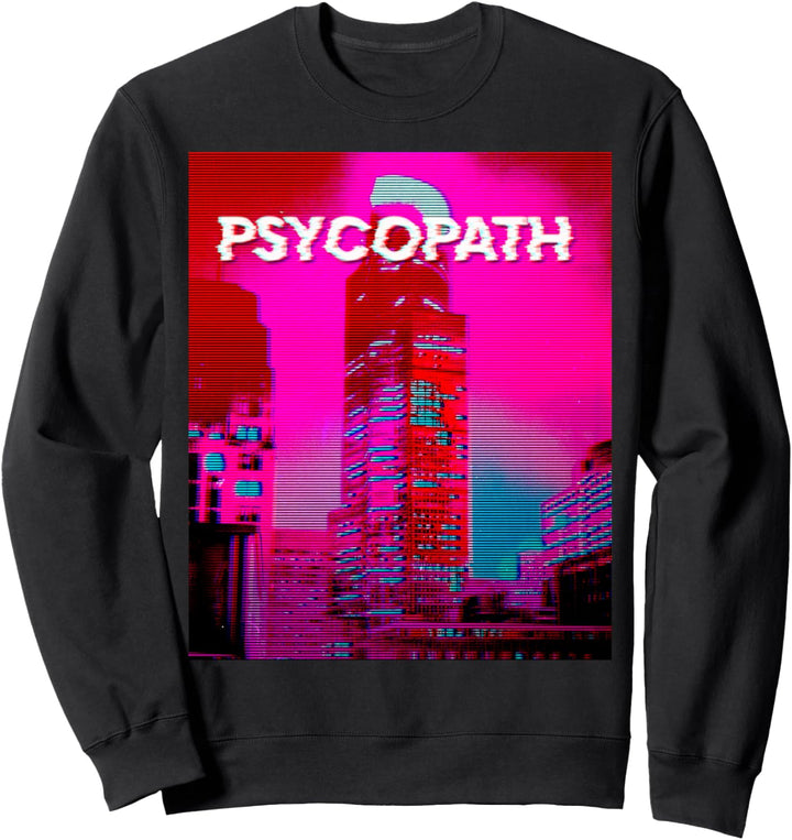 Ästhetischer Psychopath mit Glitch-Effekt. Vaporwave Dream Sweatshirt