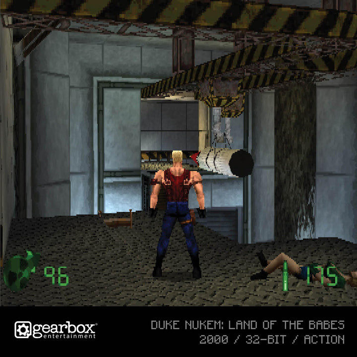 Blaze Evercade Red Cart 34 â€“ Duke Nukem Col. 2