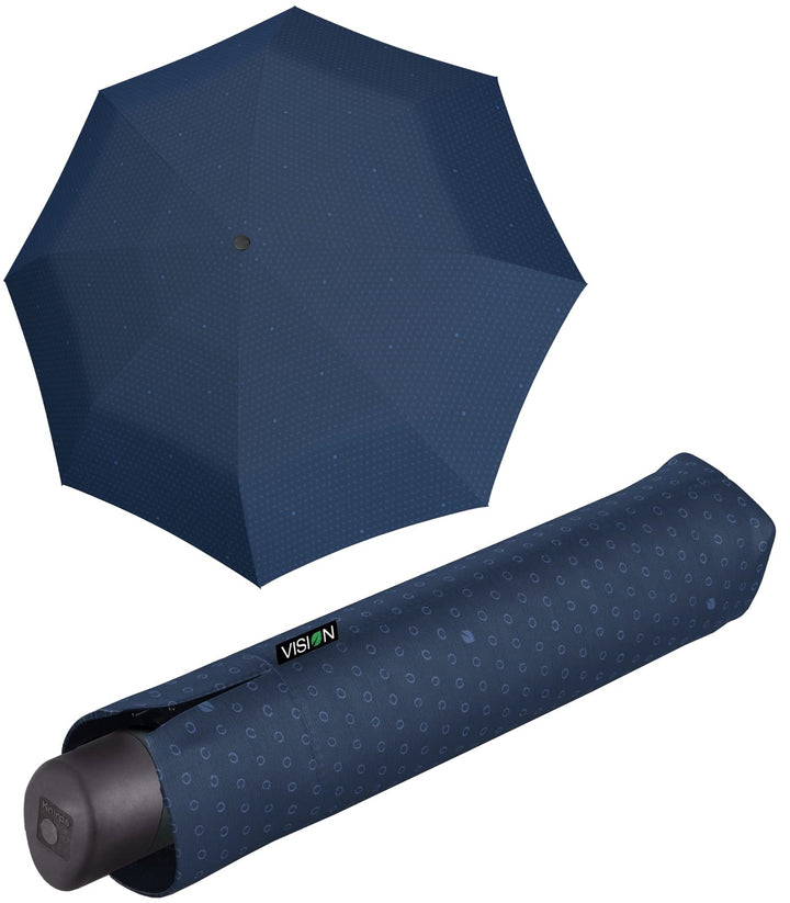 Knirps nachhaltiger Damen Taschenschirm Vision Manual Air - blue Air blue, Air blue