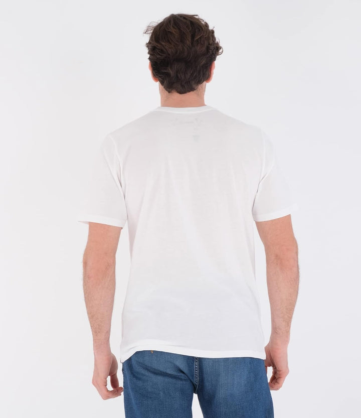 Hurley Herren Evd Wash Alamoana Fastlane Pkt Tee Ss T-Shirt M Weiss, M Weiss